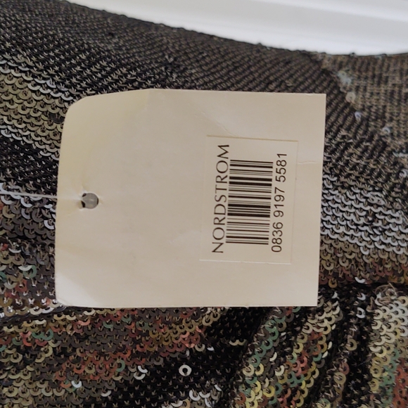 Dress the Population XL Long Silver Party Dress NWT $348 🎉 - Picture 7 of 12